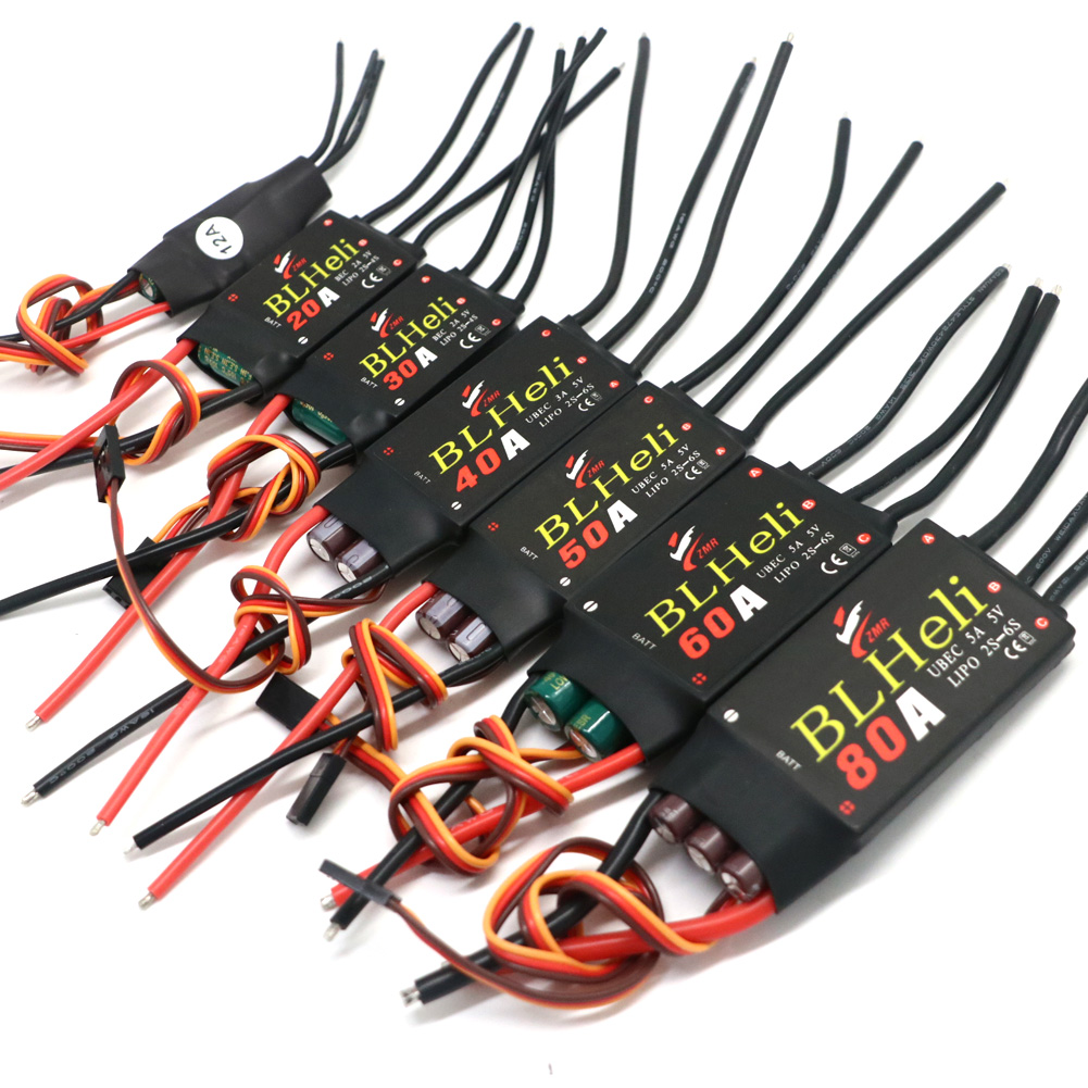 Drone With Rc - BLHeli Brushless ESC 80A 12A 20A