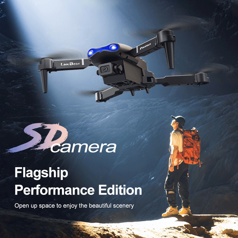 E99 Pro Mini RC Drone FACEGLE  - огляд і ціна Drone Rc E99