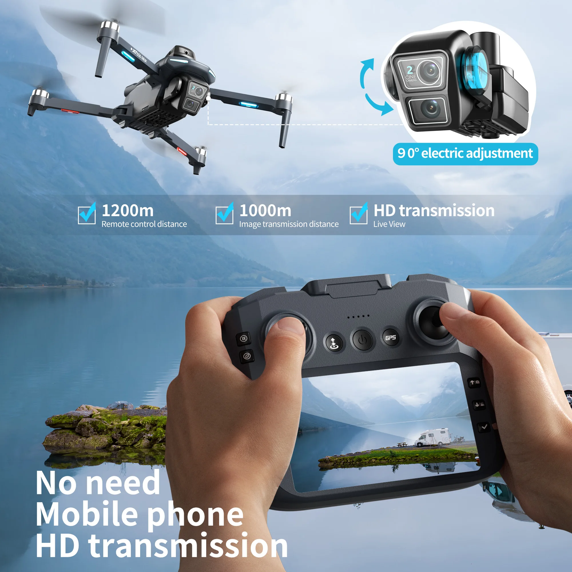 Original XT606 Drone Professio - огляд і ціна Drone Rc Harness
