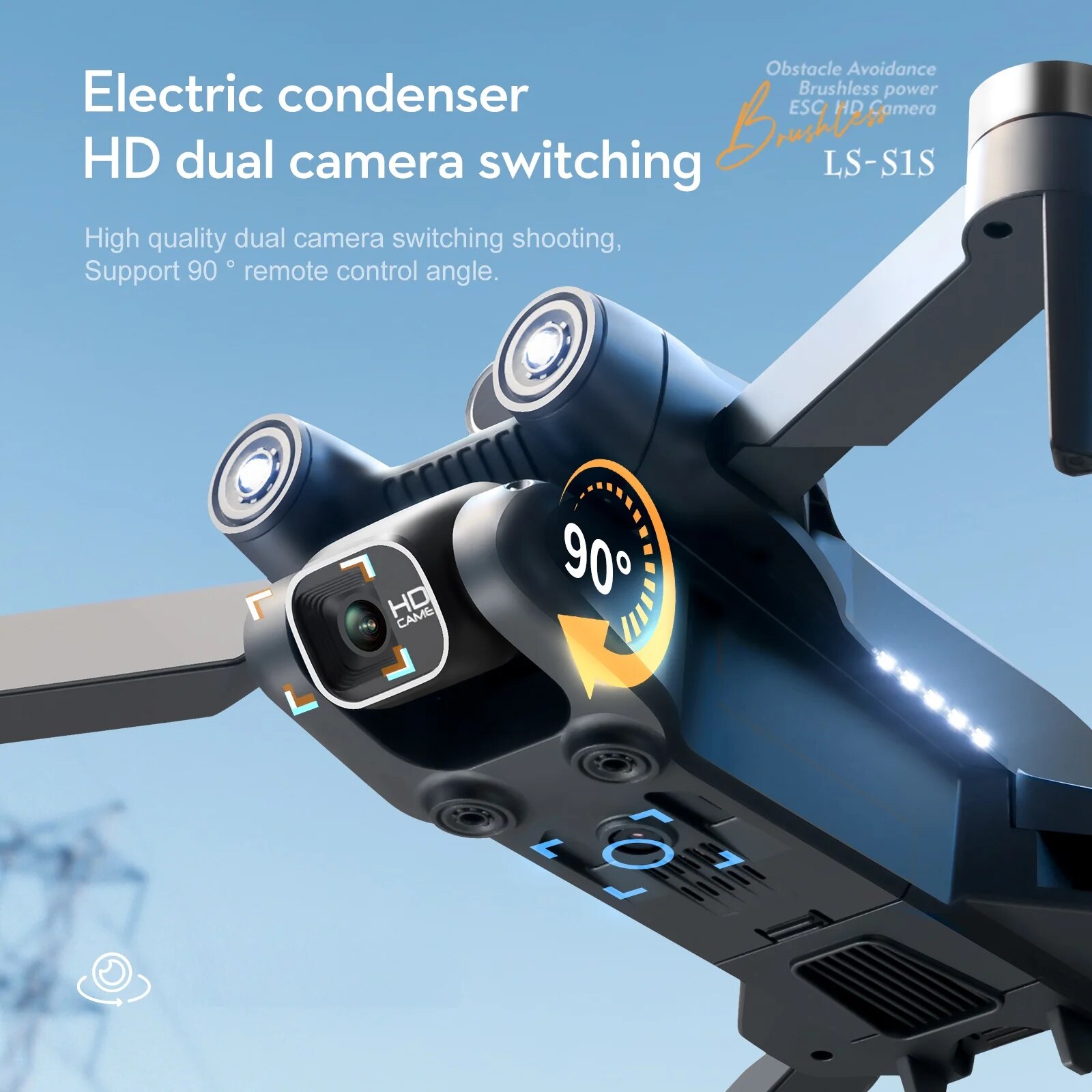 S1S Drone 5G Wifi 4K Professio - огляд і ціна Drone S1S Rc Quadcopter