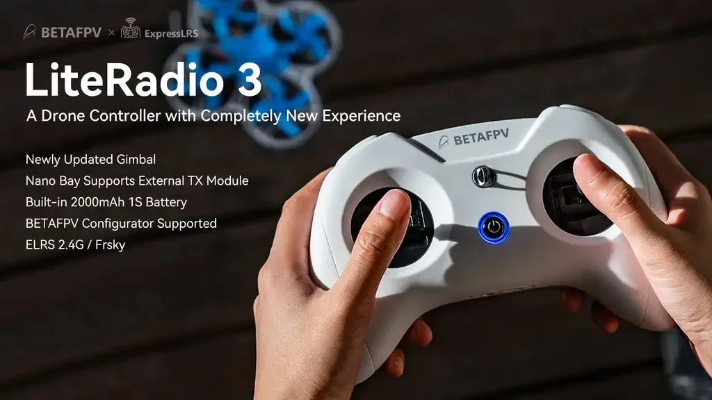 BETAFPV LiteRadio 3 ELRS 2.4G  - огляд і ціна Drone Rc Simulator