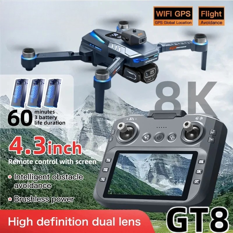 Original GT8 Drone 8K Professi - огляд і ціна Drone Rc Harness