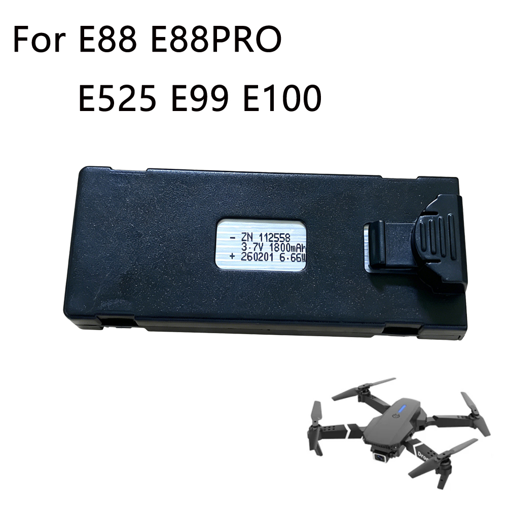 E88 Drone Battery 3.7V 1800mAh - огляд і ціна Drone Rc E99