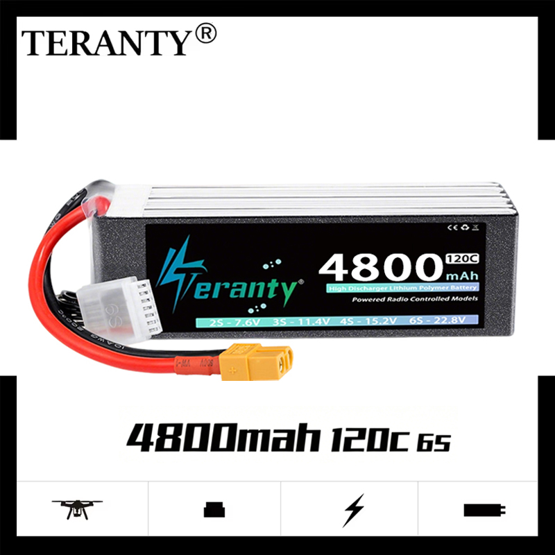 TERANTY 6S 4800mAh Lipo Batter - огляд і ціна Drone Rc Link