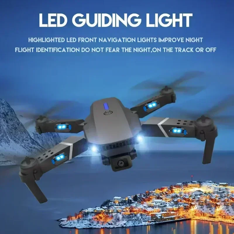 E88 Pro WIFI FPV Drone Wide An - огляд і ціна Drone Rc Harness