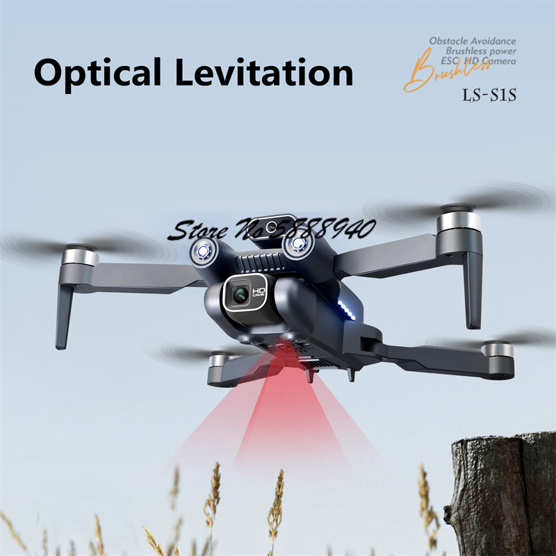 6K Optical Flow Brushless Fold - огляд і ціна Drone S1S Rc Quadcopter
