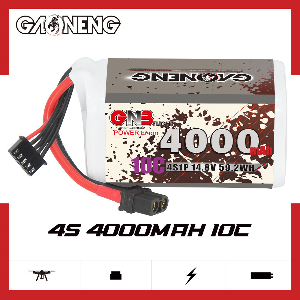 GNB 4000mAh 4S 14.8V 10C 20C W - огляд і ціна Drone Rc Link