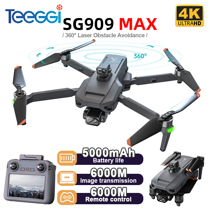 Teeggi SG909 MAX GPS Drone Wit - огляд і ціна Drone Rc With Screen