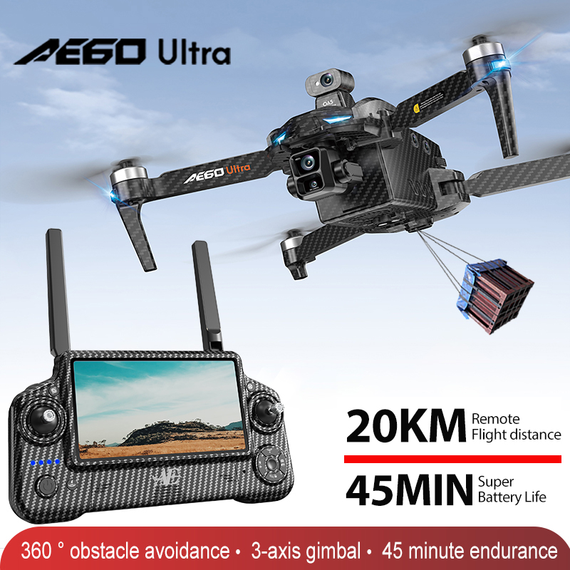 AE60 GPS Drone Professional 8K - огляд і ціна Drone Rc With Screen