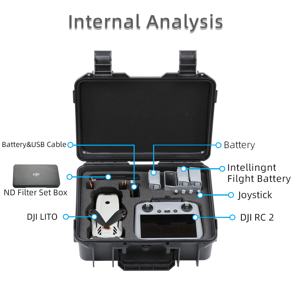 For DJI LITO 1 X1 Drone Hard S - огляд і ціна Drone Rc Cover