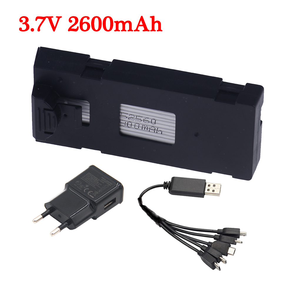 Upgrade Capacity 2600mAh 3.7V  - огляд і ціна Drone Rc E99