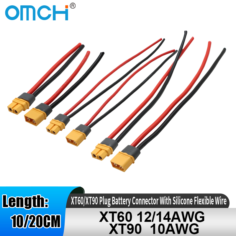 OMCH XT60 12/14AWG XT90 10AWG  - огляд і ціна Drone Rc Link