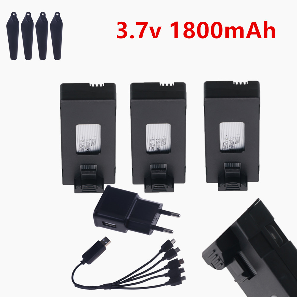 Rechargeable 3.7V Lipo Battery - огляд і ціна Drone Rc E99