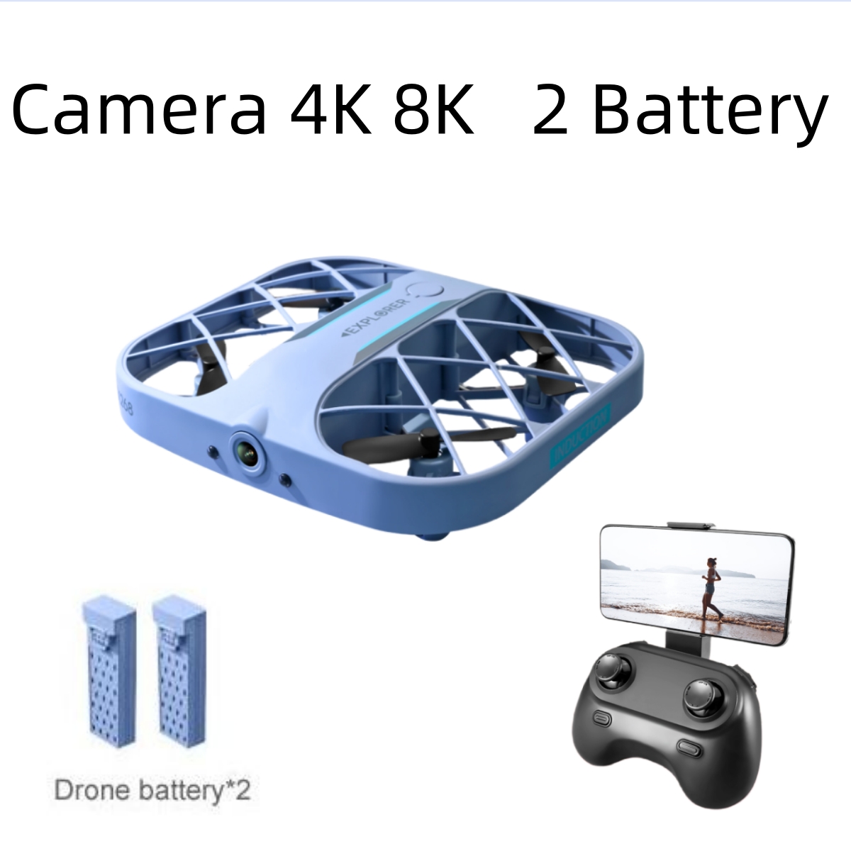 JJRC H107 FPV RC Drone with 2  - огляд і ціна Drone Rc With Screen